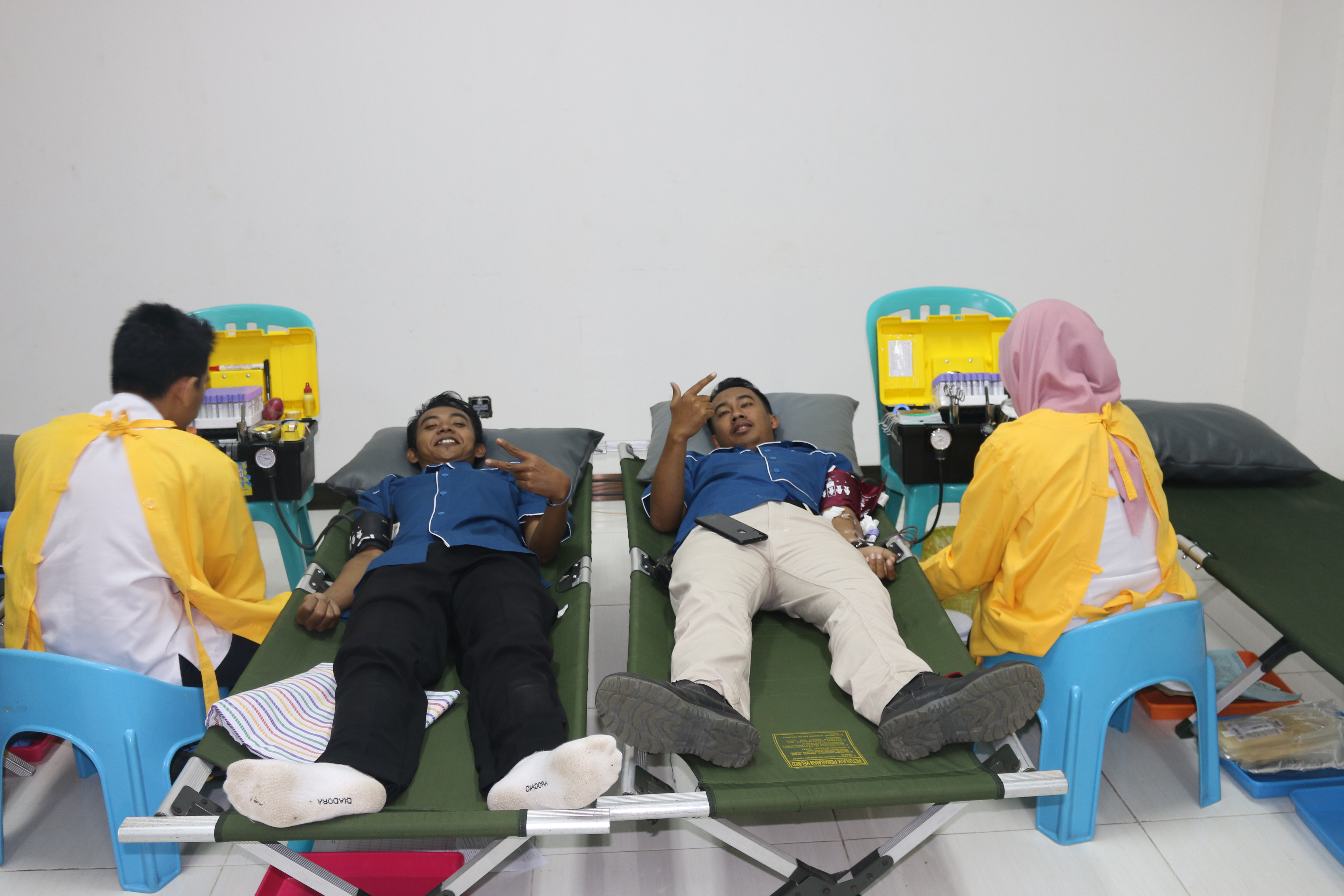 HSE PT IGG Kembali Ajak Karyawan Mengikuti Aksi Donor Darah